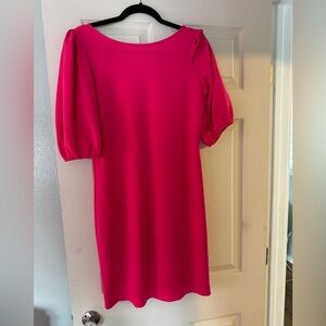 4/$25 Like new Barbie pink Marina dress sz M